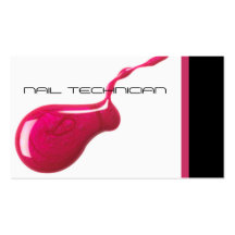 Nagel-Techniker-Visitenkarte