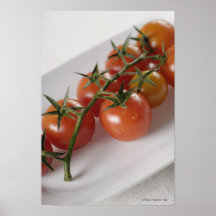 Nahaufnahme der Tomaten auf einem Behälter Posterdrucke