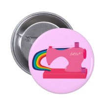 Nähende Regenbogen Buttons