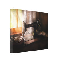 Nähmaschine - Sänger II Gespannter Galerie Druck