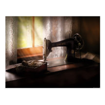 Nähmaschine - Sänger II Postkarte