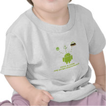 Nahrung u. Code sind häufig synonym (android) T-shirts