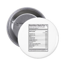 Nahrungs-Tatsachen für 1L Button