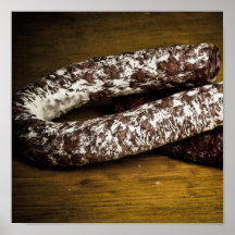 Nahrungsmittelwurst Posterdrucke