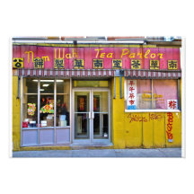 Nam Wah Tee Wohnzimmer-Chinatown NYC Kunstphoto