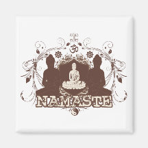 Namaste Buddha Kühlschrankmagnete