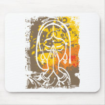 Namaste Geschenk Mauspads