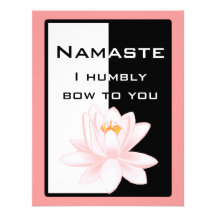 Namaste - ich beuge bescheiden zu Ihnen Ankündigungen