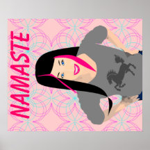 Namaste Plakat