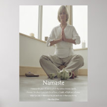Namaste Plakat