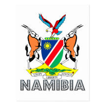 Nambian Emblem Postkarten