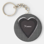 Name stahl mein Herz Keychain - Schablone Schlüsselanhänger