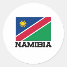 Namibia-Flagge Stickers