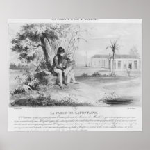 Napoleon I auf der Insel von St. Helena Plakatdrucke
