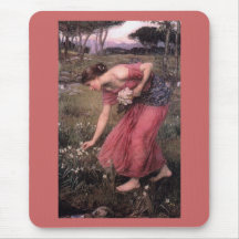 Narsissus Sammeln-Blumen Mousepad