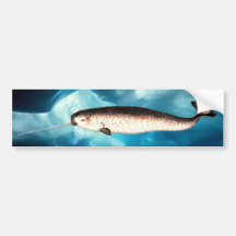 Narwhal Autoaufkleber