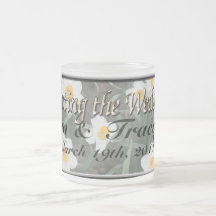 Narzissen für eine Frühlings-Hochzeit Teetasse