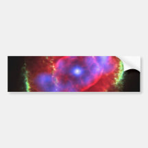 NASAs das Katzenaugen-Nebelfleck Auto Sticker