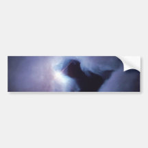 NASAs leerer Raum NGC 1999 Autoaufkleber