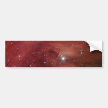 NASAs - rosa Pleiades Auto Aufkleber