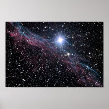 NASAs Schleier-Nebelfleck Posterdruck