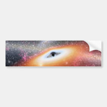 NASAs schwarzes Loch Auto Aufkleber