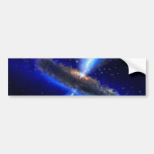 NASAs schwarzes Loch Auto Sticker