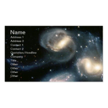 NASAs Stern-Gruppen geboren Visitenkarten Vorlagen