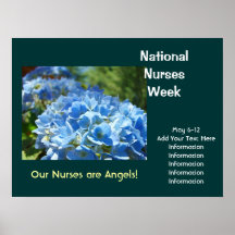 Nationale Krankenschwester-Wochenplakat Feiern add