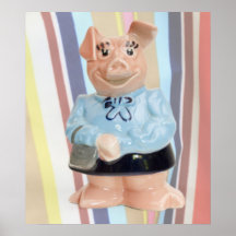 Nationale Piggy Westbank Plakat