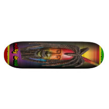 Natty Angst Rasta Skateboard Skateboard Bretter