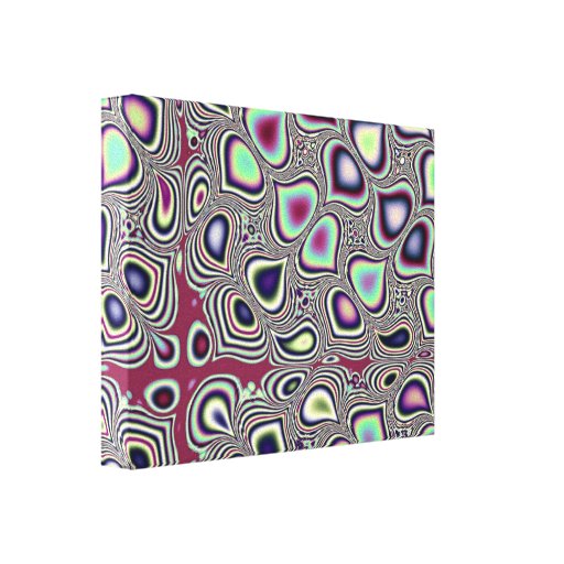 Natur-Abgabe - Fraktal-Kunst-Leinwand-Druck Galerie Faltleinwand