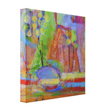 Natur-abstrakte Landschaft Gespannte Galerie Drucke