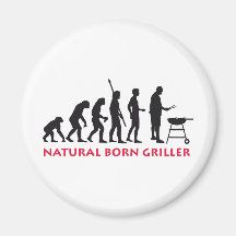 Natural Born Griller 2c Kühlschrankmagnete