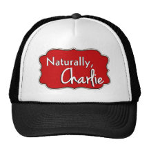 Natürlich Charlie-Logo 2 Truckercap