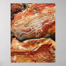 Natürliche Felsen-Kunst Plakatdruck