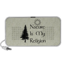 Natürliche Religion Laptop Lautsprecher