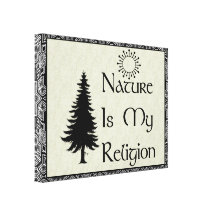 Natürliche Religion Leinwanddrucke