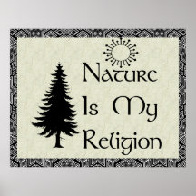 Natürliche Religion Plakatdruck
