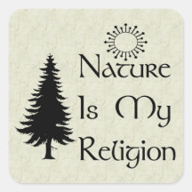 Natürliche Religion Sticker