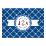 Nautical Wedding Invitation Ticket RSVP einladungen
