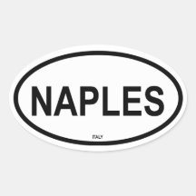 NEAPEL AUFKLEBER