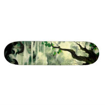 Nebel-verklemmtes Skate-Brett Individuelles Deck