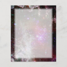 Nebelfleck des Sternhaufen-NGC 281 Pacman Flyerdruck