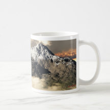 Nebelhafte Gebirgsbecher Tee Tassen