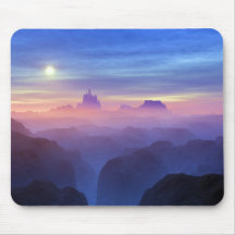 Nebelhafter Morgen Mousepads