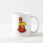 Nebelhorn-Leghorn-Nahaufnahme Kaffeetasse