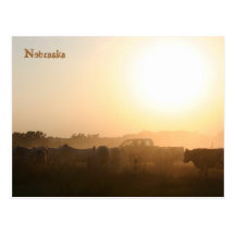 Nebraska-Postkarte