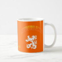 Nederland leeuw Voetbal wk Kaffee Tassen