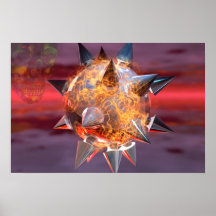 Neigen des Feuers Plakatdrucke